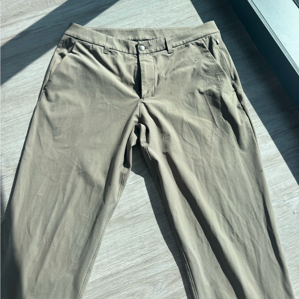 Beige Men’s lululemon khakis
